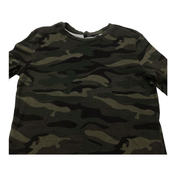 RDI Womens Medium Thermal Top Camouflage Camo Long Sleeve Green Pullover NWOT - Picture 13 of 16